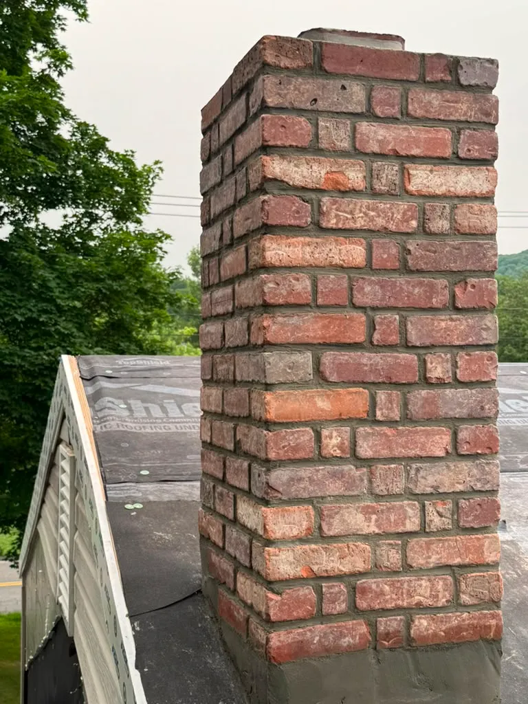 Stonework finishing detail in Connecticut