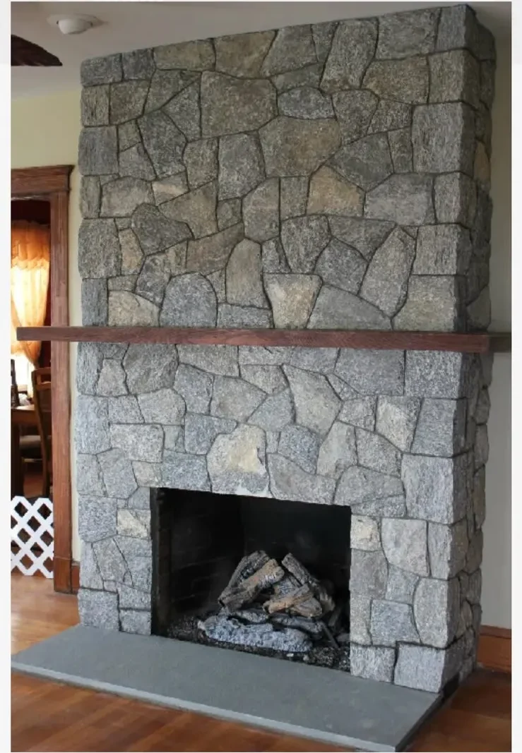 Masonry project before restoration in Connecticut