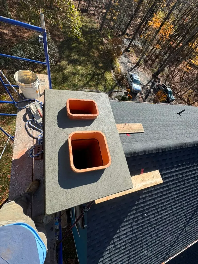 Wall construction project in Connecticut