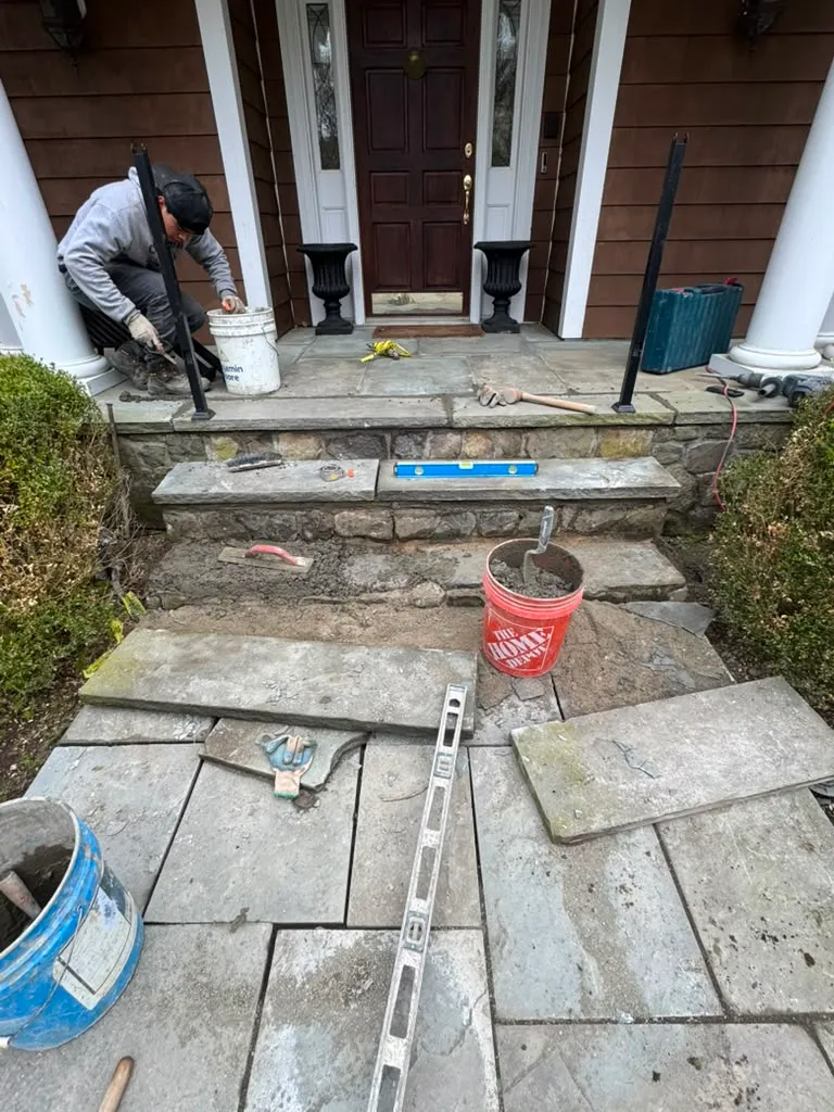 Landscape project in Connecticut