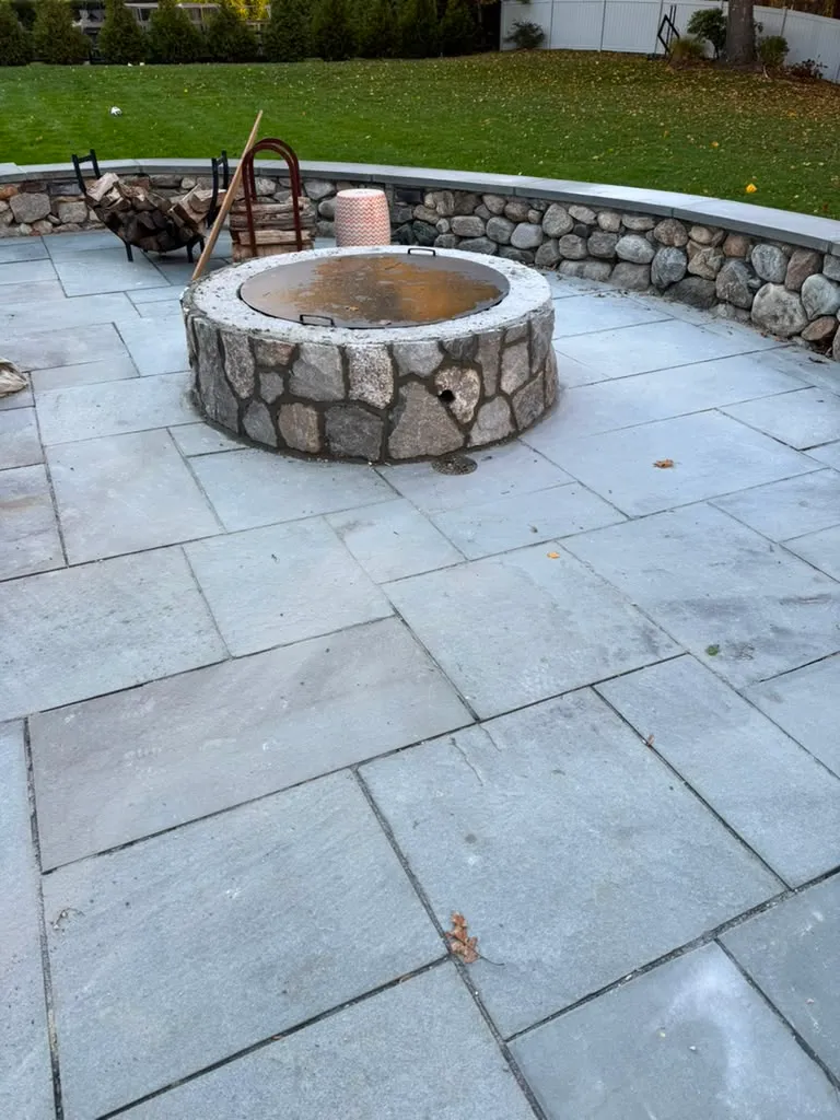 Garden landscape in Connecticut
