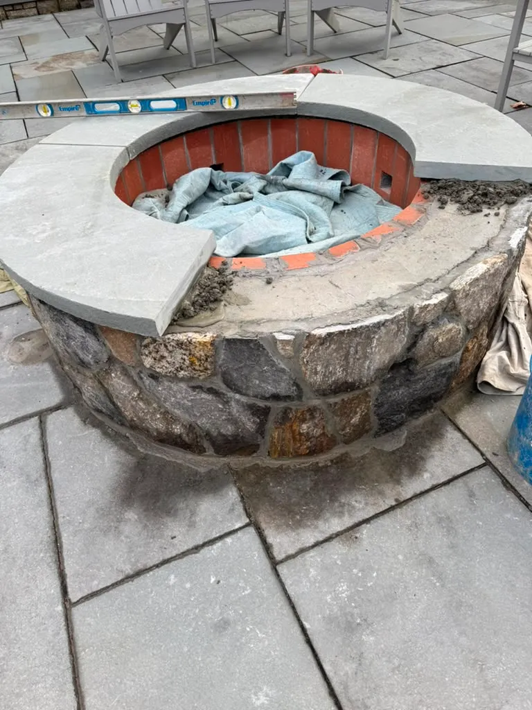 Landscape work in Connecticut