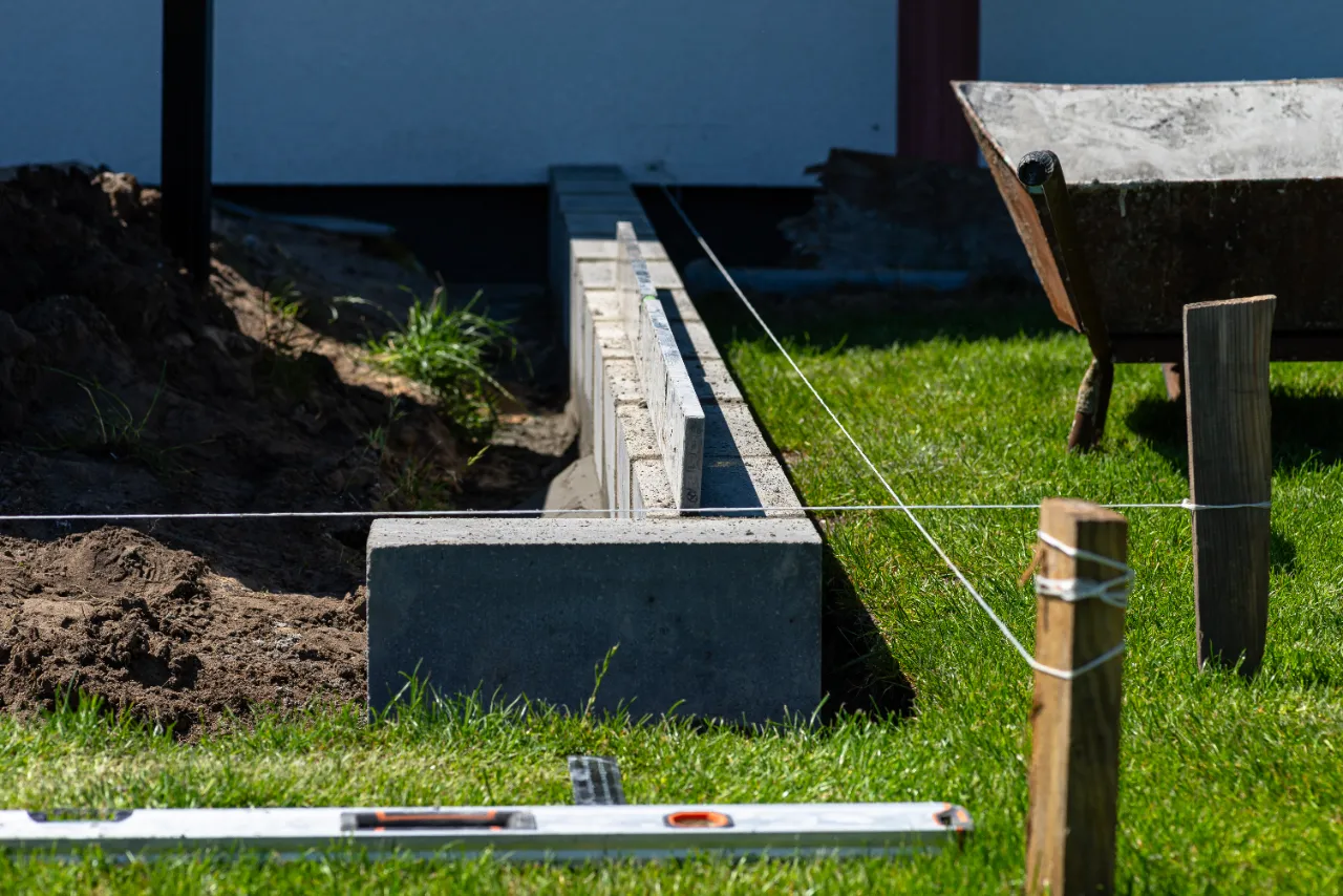 Foundation crack repair on a Connecticut home